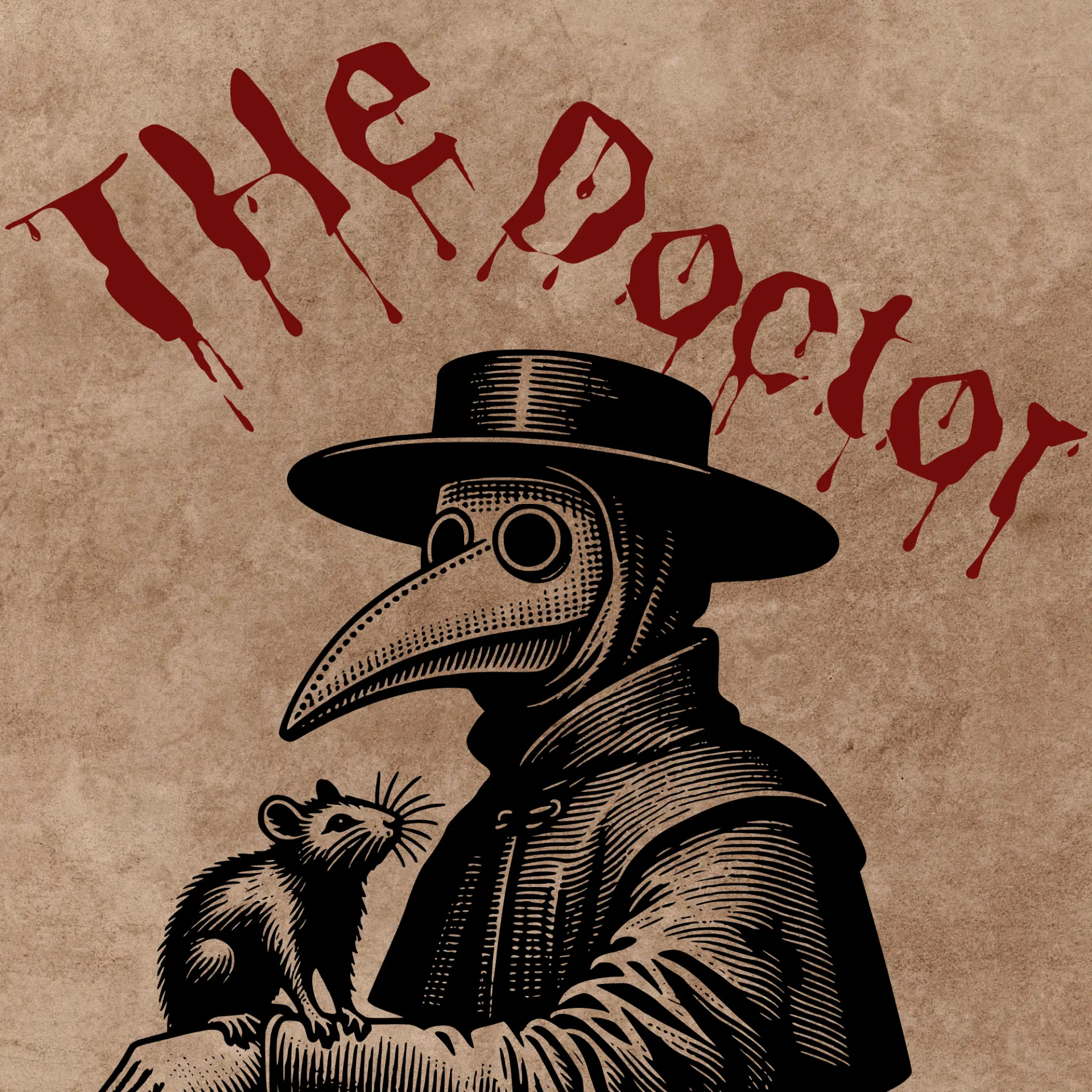 The Doctor — plague doctor logo for Launchpad Escape
